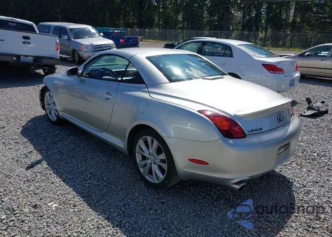 2003 Lexus Sc 430 from USA, damaged, VIN JTHFN48Y930042683